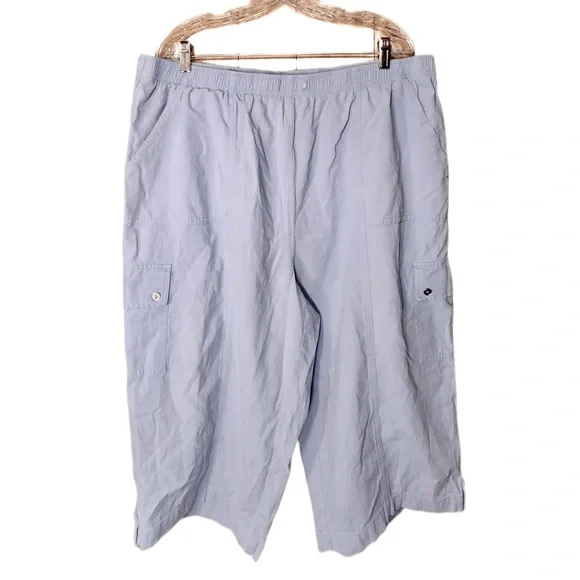 Blair Pants Jumpsuits Blair Blue Capri Pants Poshmark